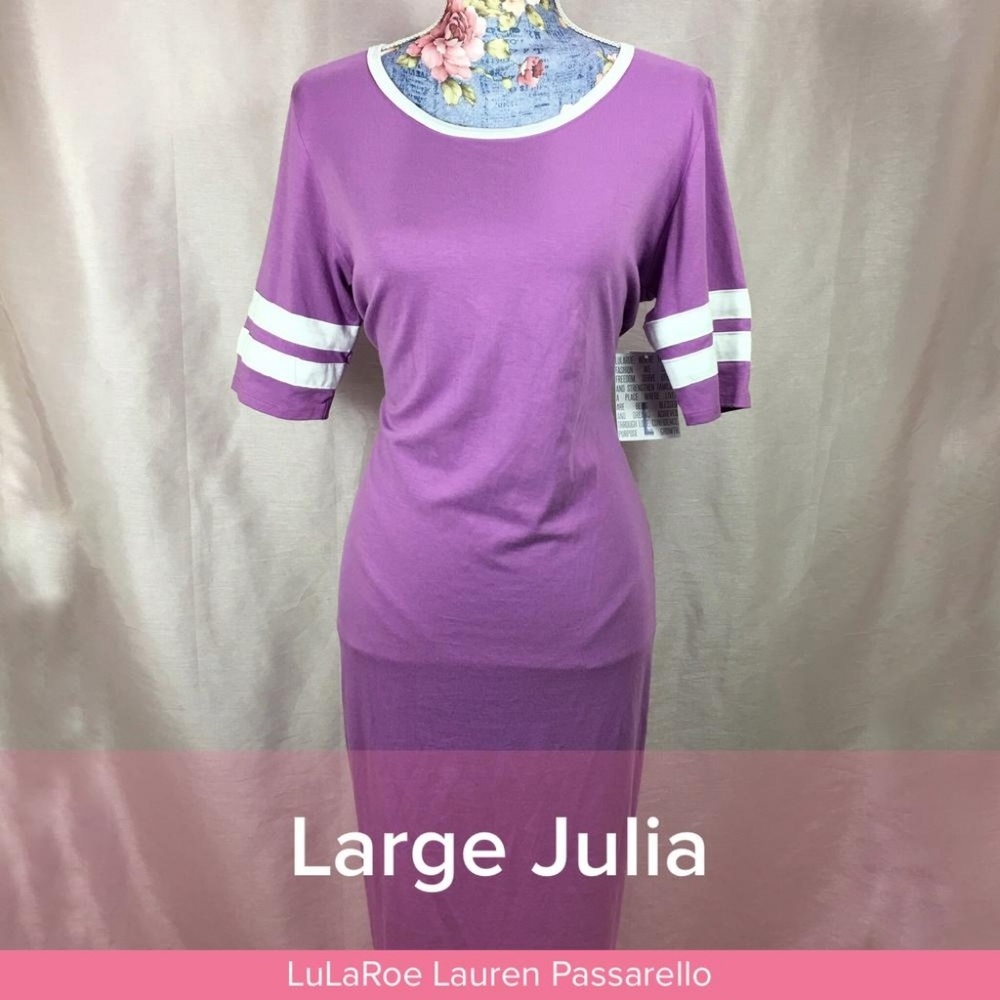 Purple LuLaRoe Julia Bodycon Dress